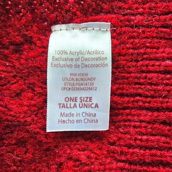 Knitted Button Shoulder Wrap Button Large Plus One Size - Picture 3 of 3